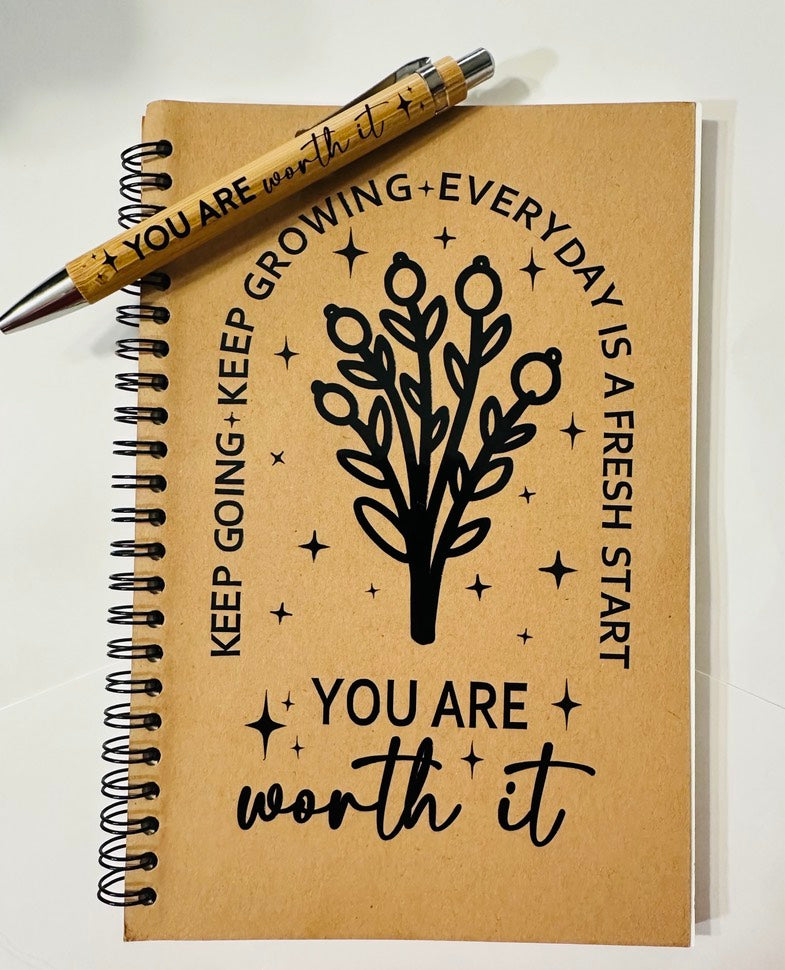 You're Worth It! Journal & Pen Gift Set