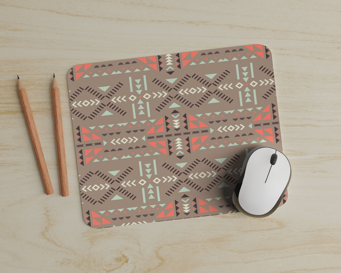 Boho Arrows Upon Arrown Mouse pad